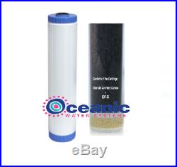 KDF 55 + Carbon Whole House Big Blue Water Filter Cartridge 4.5x 20 Oceanic