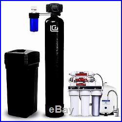LiquaGen Whole House Water Filter Kit Water Softener + Drinking Water System