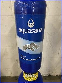 NIB $850 Aquasana Whole House Water Filter System Rhino 10 Year Filter