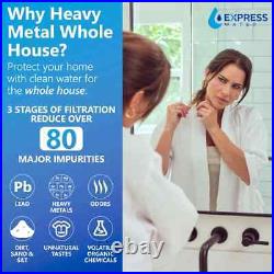 Never used Express Water Brand Heavy Metals whole House water Filter System