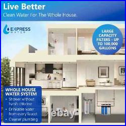 Never used Express Water Brand Heavy Metals whole House water Filter System