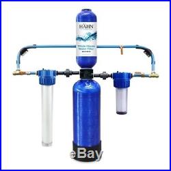 New Hahn Blue Whole House Water Filtration System up to 3.5 Bathrooms 3500Sq. Ft