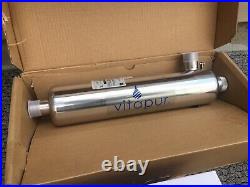 New Vitapur Single-stage 7.4-GPM Ultraviolet UV Whole House Water Filtration