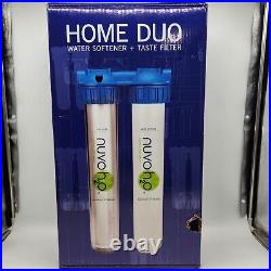 Nuvo H2O Home Duo Whole House Softener and Taste Filtration System Open Box