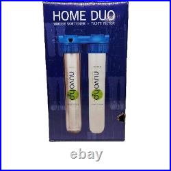 Nuvo H2O Home Duo Whole House Softener and Taste Filtration System Open Box