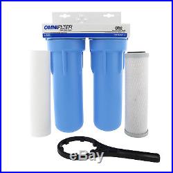 OmniFilter OT32-S-05 Whole House 2 Step Undersink Water Filtration System Kit