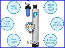 Pelican Water 15 GPM Whole House NaturSoft Salt-Free Water Softener System
