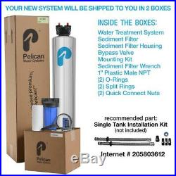 Pelican Water 15 GPM Whole House NaturSoft Water Softener Alternative System
