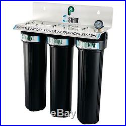 Pelican Water 3 Stage Whole House Water Filtration System