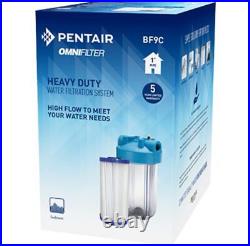 Pentair BF9C Water Filter System, 10 Whole House Heavy Duty Filtration Syste