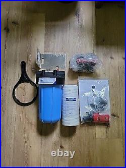 Pentair Big Blue Whole House Water Filtration System, Filter Included, 1 NPT