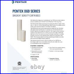 Pentair Pentek DGD-5005-20 Big Blue Water Filter, 20-Inch Whole House Sediment