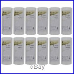 Pentek DGD-5005 5 Micron Whole House 10 Inch Sediment Water Filter 12 Pack