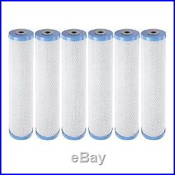 Pentek EPM-20BB 10 Micron Whole House 20 Inch Carbon Block Water Filter 6 Pack