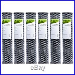 Pentek NCP-20BB 10 Micron Whole House 20 Inch Carbon Impregnated Filter (6 Pack)