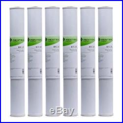 Pentek RFC-20 70 Micron Whole House 20 Inch Carbon Water Filter 6 Pack