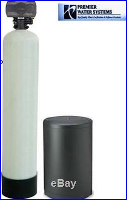 Premier Whole House Water Softener with Meter Valve 48000 Grain 1-4 person home