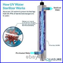 Quantum Series 18 GPM Ultraviolet UV Light Water Filter System for Whole House