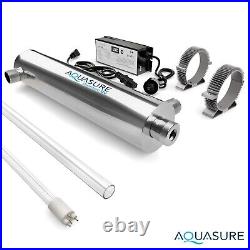 Quantum Series 18 GPM Ultraviolet UV Light Water Filter System for Whole House