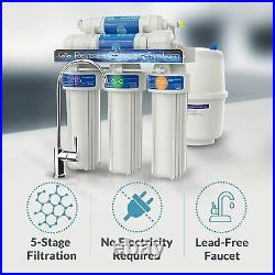 Reverse Osmosis Water Filtration System, Plus Extra 1 Year Cartridge Filters