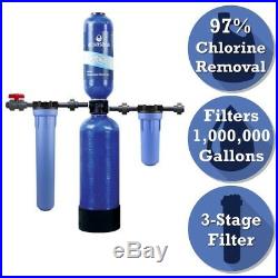 Rhino Series 4-Stage 1,000,000 Gal. Whole House Water Filter System By Aquasana