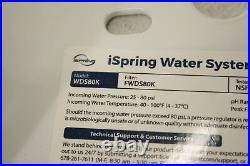 SEE NOTES iSpring WDS80K Anti Scale Whole House Water Filter Scale Inhibitor