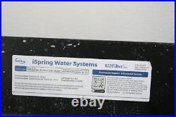 SEE NOTES iSpring WGB32BM Whole House Water Filter 3 Stage Filtering w Mount