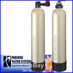 Salt Free Anti-Scale Water Softener 15 GPM + Whole House Catalytic Carbon Filter