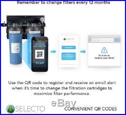 Selecto SuperPlus 20 in. Whole House Ultra-Filtration Water Filter System