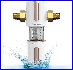 Spin down Sediment Filter, Automatic Flushing System, Whole House Water Filter f