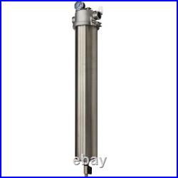 Stainless Steel High Flow Front Filter 1in Inlet Whole House Water Purification