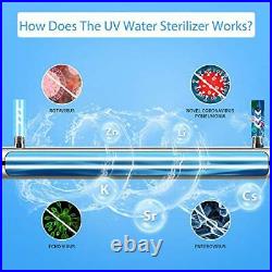 Stainless Steel UltraViolet Water Sterilizer for Whole House Water Filter
