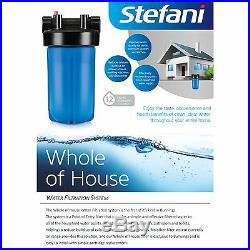 Stefani WHOLE HOUSE FILTER SYSTEM +Mounting Hardware & Brass Adapters AUS Brand