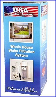 Whole House Water Filtration System USAWH1 Whole House Water Filtration System USA Filtration Systems 