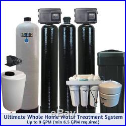 Ultimate Whole House Water Treatment System PLUS Drinking Water -Bacteria-Iron-S