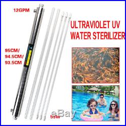 Ultraviolet Light Water Purifier Whole House Use UV Sterilizer 12GPM 55W Lamp US