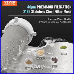 VEVOR Spin Down Filter 40 Micron Whole House Sediment Filter for Well Water