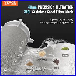 VEVOR Spin Down Filter 40 Micron Whole House Sediment Filter for Well Water