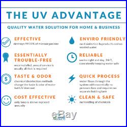 VIQUA 650682 E4 Whole House Ultraviolet Water Purifier for Bacteria Reduction