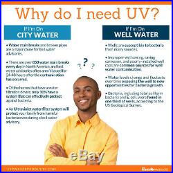 Viqua VP600 UV Bundle 30 GPM Commercial Water Sterilizer + Plus Extra Lamp