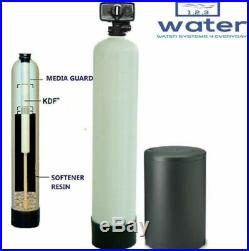 WELL WATER SOFTENER AND IRON REDUCTION WATER SYSTEM KDF85 Media Guard 48K Grain
