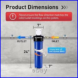 WGB12B 1-Stage Whole House Water Filtration System with 20 x 4.5 Carbon Block