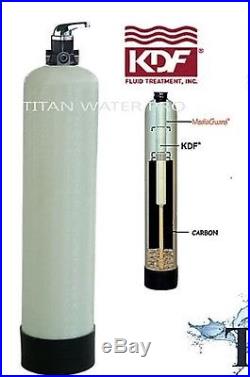 WHOLE HOUSE WATER FILTERS SYSTEMS KDF55/GAC Manual Backwash Valve 1.5CU FT 1054