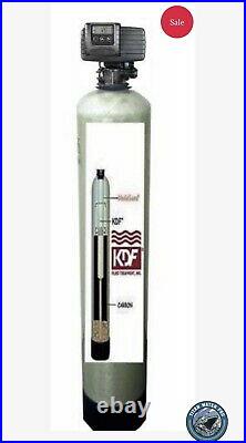WHOLE HOUSE WATER FILTERS SYSTEMS KDF85/Catalytic Carbon IRON/HYDROGEN SULFIDE