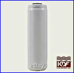 Water Filter KDF85/GAC FILTER IRON/H SULFIDE 20x4.5 Big Blue Water Filter