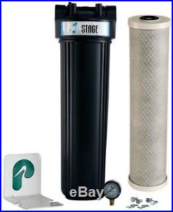 Water Filtration System 1 Stage Whole House NSF Certified with 5 GPM and 5 Micron