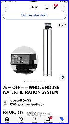 Water Filtration System Parts