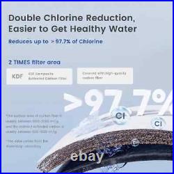 Waterdrop 3-Stage Whole House Water Filter System, Reduce Carbon Filter&Sediment