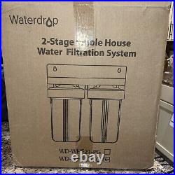 Waterdrop WD-WHF21-FG 2-Stage Whole House Walter Filtration System