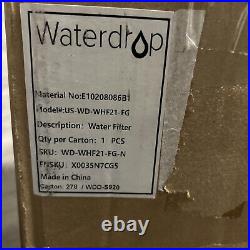 Waterdrop WHF21-FG 5 Micron Whole House Water Filtration System, with 10 x 4.5